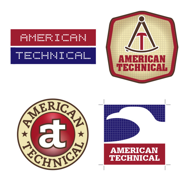 american technical identity visuals