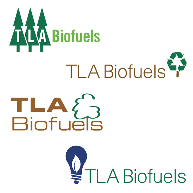 tla biofuels identity visuals
